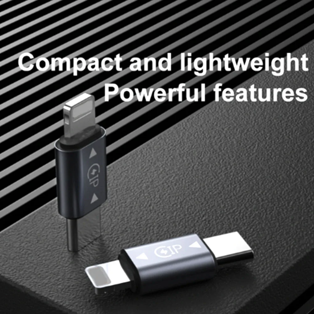 مهايئ محول USB C لنقل بيانات الإضاءة ، شحن لهاتف iPhone 14 ، 13 Pro Max ، 12 ، Xs ، Xr ، SE 3 ، iPad Air ، 1 صى
