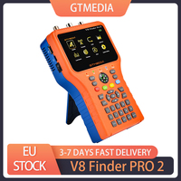 GTMEDIA V8 Finder PRO 2 Satellite Finder ATSC-C Digital Satellite Signal Detector, Support DVB-S2X/S2/S, DVB-T2/T, DVB-C