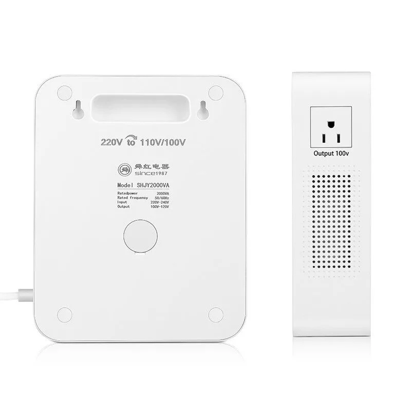 220V to 110V/100V voltage converter 110 to 220 for household use