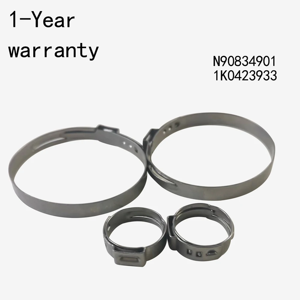 4Pcs Steering gear dust boot clamp For VW Touran Lavuda Sharan Tiguan Audi Q3 A3 Q2L TT Skoda Octavia Superb N90834901 1K0423933