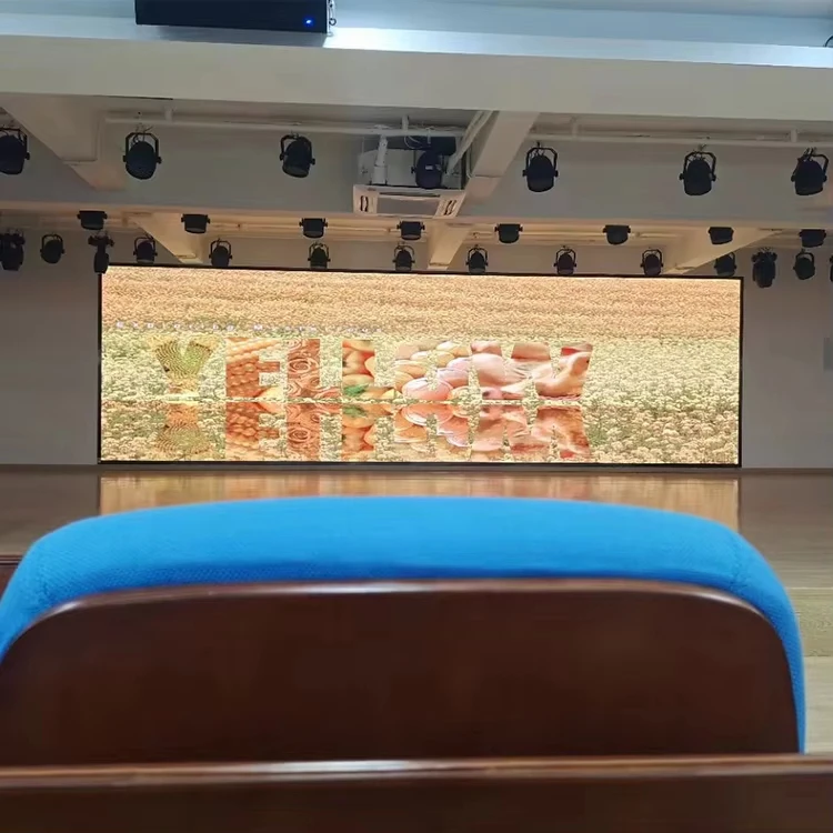 Rental 0.5mx1m Indoor Rental LED Video Wall Turnkey Solution P3.9 500x500mm LED Display Screen Stage Background For Church Event