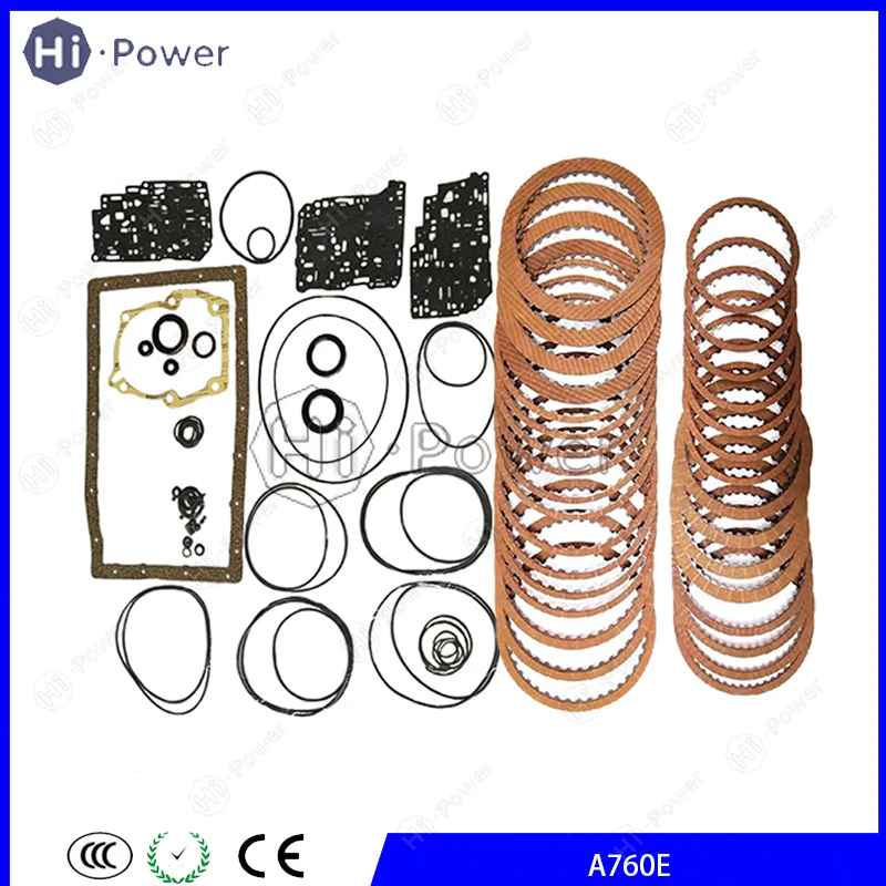 A760 A761E Auto Transmission Overhaul Kit Friction Plate For CELSIOR CENTURY TUNDRA 6-SPEED A760E Gearbox Seal Rebuild Kit