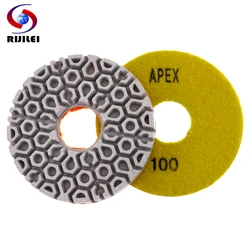 5Inch Diamond Polishing Pad Aggressive Grinding Sanding Disc For Granite Marble Stone Wet Use Edge Floor Polish Wheel