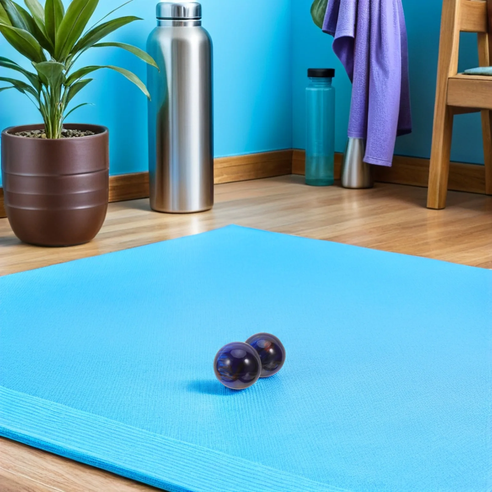 

2Pcs Resin Decorative Hand Therapy Balls 50Mm Marble Spheres Finger Exercise Home Desktop Ornaments Hand Flexibility Tools