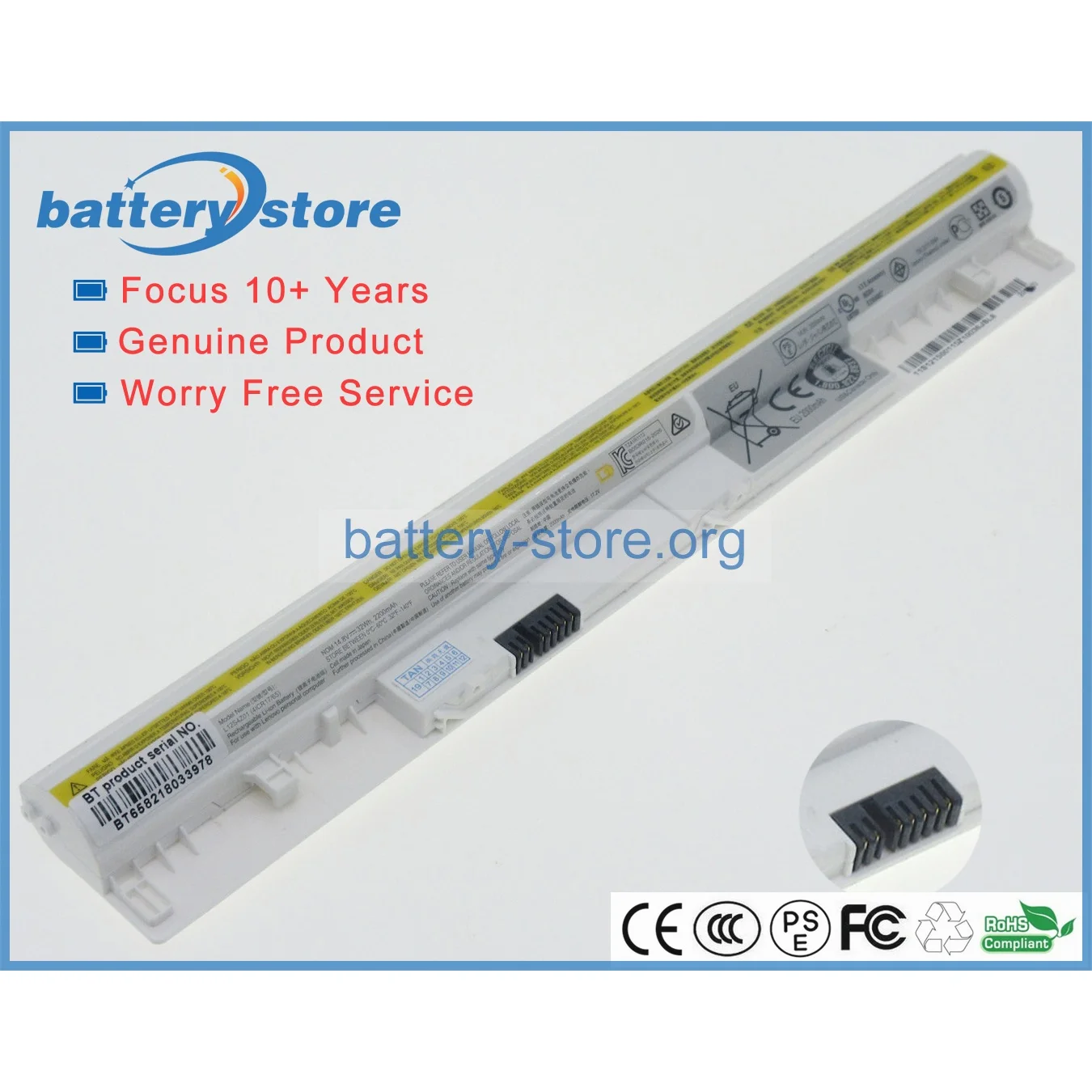 

New Genuine laptop batteries for L12S4Z01,IdeaPad S405,S300,S410,I1000,S310,M30,S400-ITH,-BNI,-AEI,S400t,14.8V,4 cell