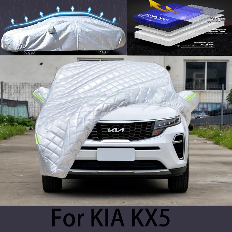 

For KIA KX5 car hail protection cover, auto rain protection, scratch protection, paint peeling protection, car clothing