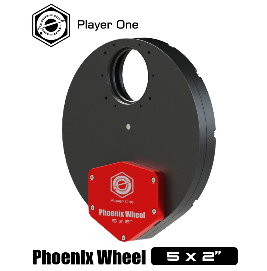 Player One Phoenix Filter Wheel 5x2inch