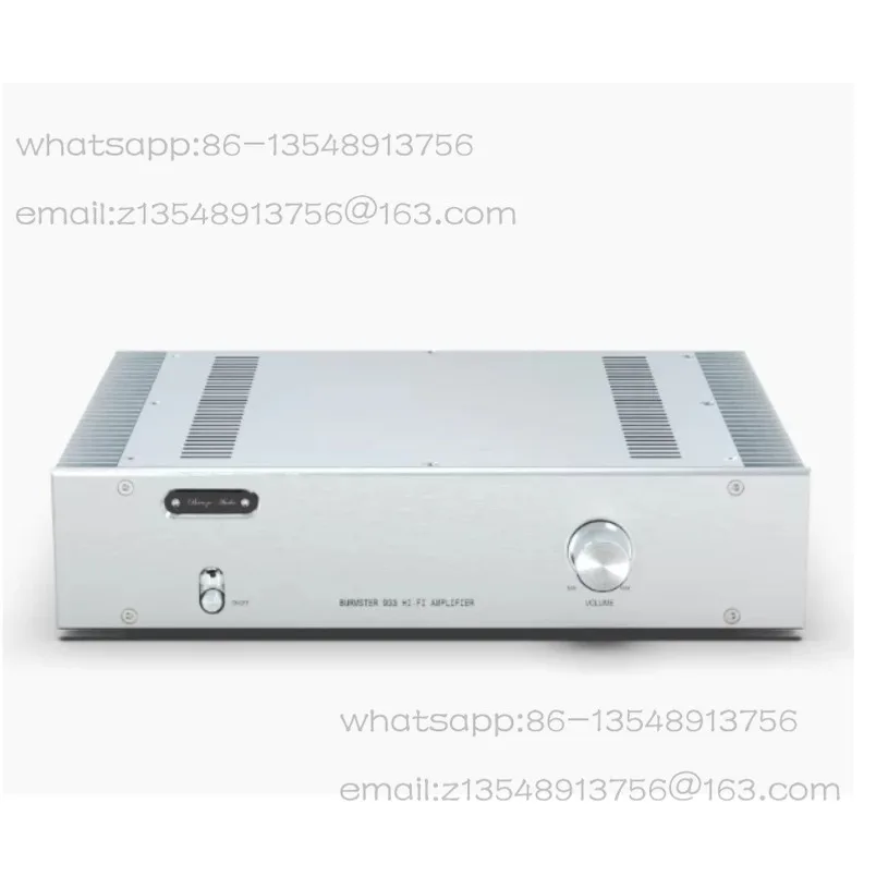 

All-aluminum alloy power amplifier chassis, external heat dissipation, full set of silver radiators on both sides