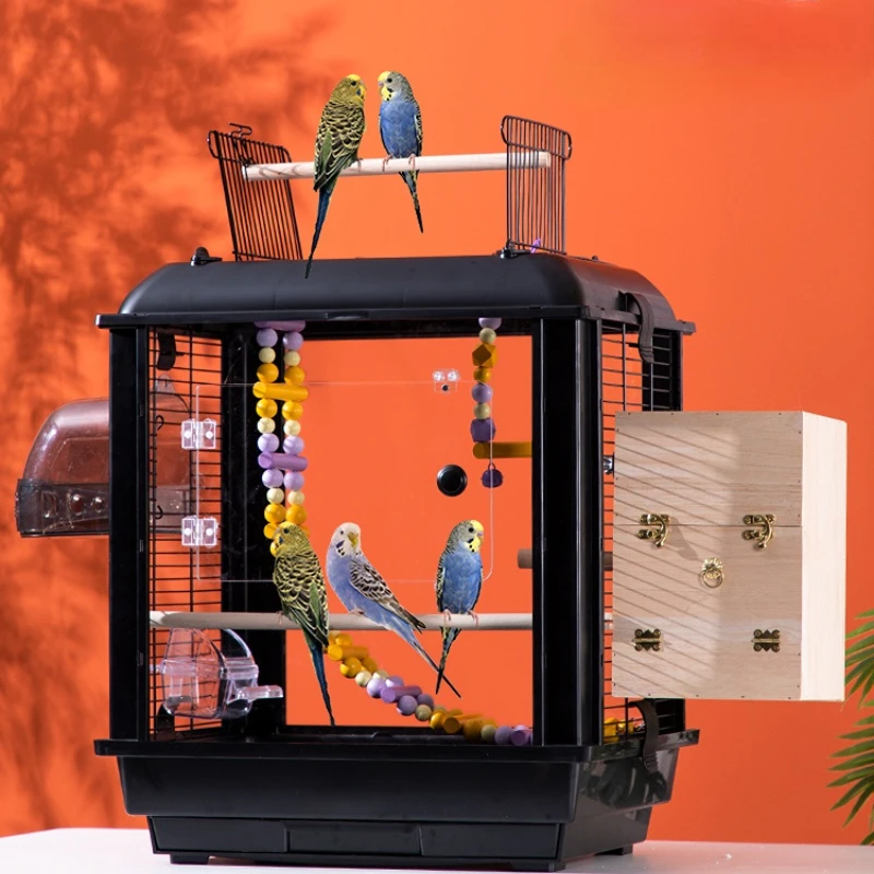 

Outdoor Birdhouse Bird Cages Budgie Canary Luxury Parrot Bird Cages Breeding Voladera Para Pajaros Jaulas Pet Products WZ50BC