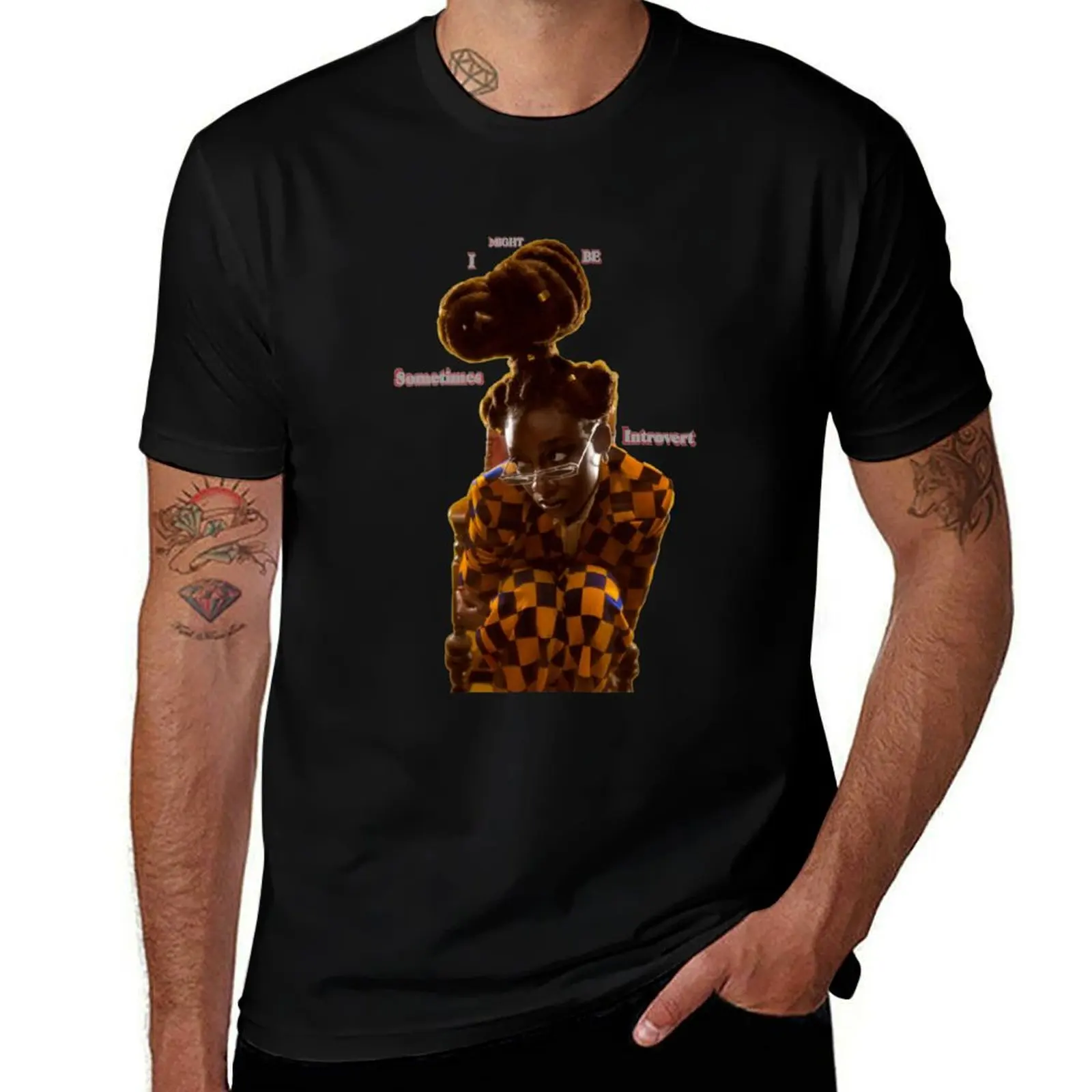 

Introverts ... Sometimes T-Shirt boys animal print shirts graphic tee men t shirts high quality