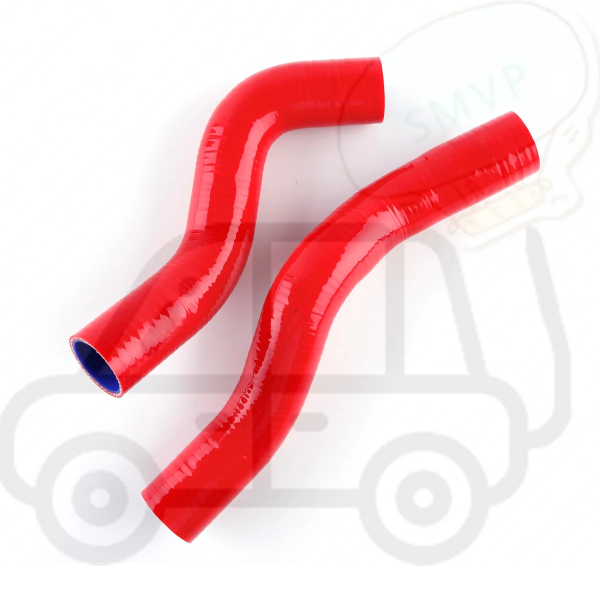 For Toyota Land Cruiser 70 Series HZJ75 / HZJ78 / HZJ79 Replacement Auto Parts Water Silicone Radiator Hoses Set 2PCS 11 Colors