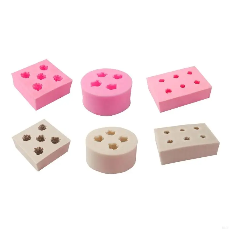 

918F Raspberry Silicone Flexible Mould Clay Resin Ceramics Candy