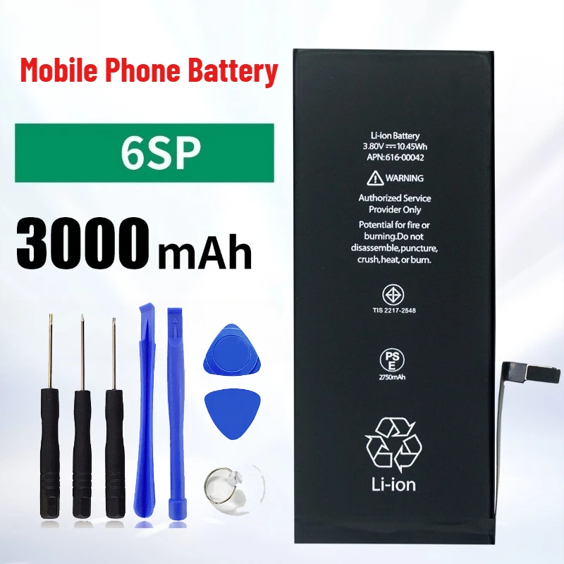 For IPhone 6S Plus Mobile Phone Battery Large Capacity 3000mAh