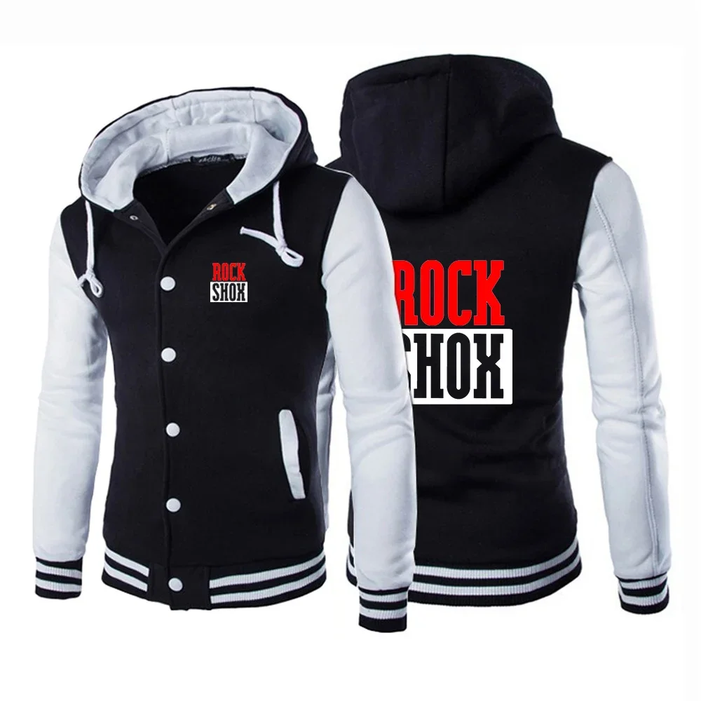 

Rock Shox Shock Suspension Mountain Mtb 2023 New Men Printing Hoodie Costume Movement Baseball Uniform Zipper Jacket Pullover