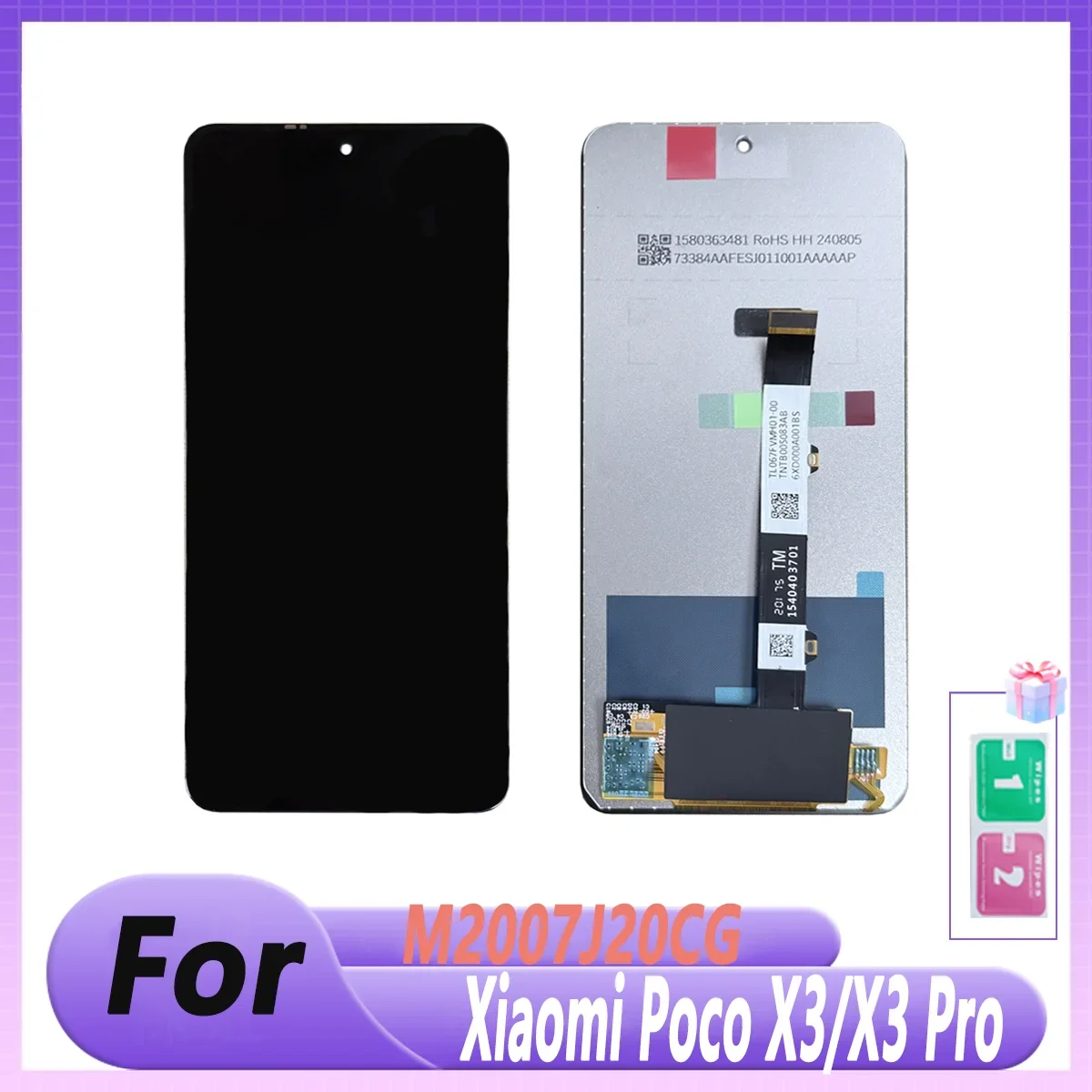 pop-lcd-per-xiaomi-poco-x3-x3-pro-display-lcd-touch-screen-digitizer-assembly-testato-al-100-per-m2007j20cg-lcd-parti-di-ricambio