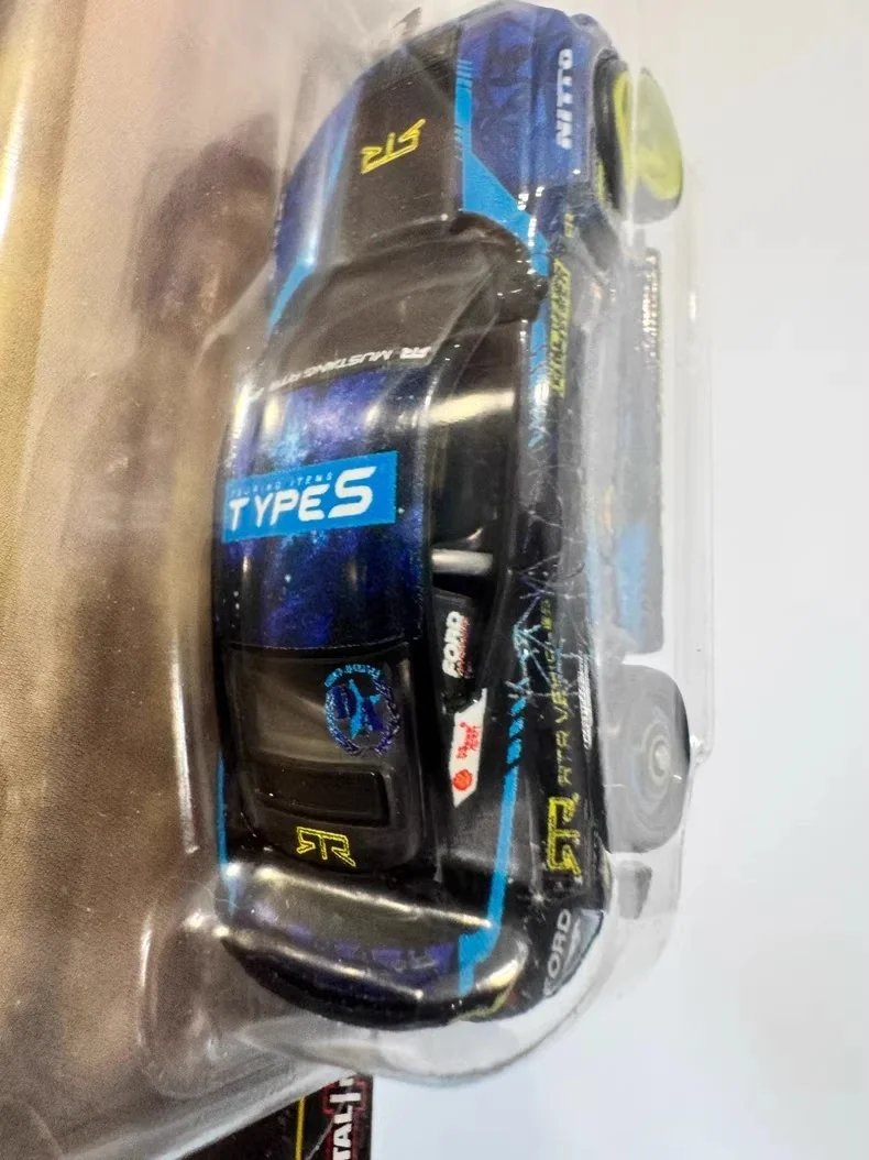 Hot Wheels Premium Circuit Legends Cultura de carro 2024 Ford Mustang RTR escala 1:64 modelo de carro de liga fundida brinquedos colecionáveis presentes