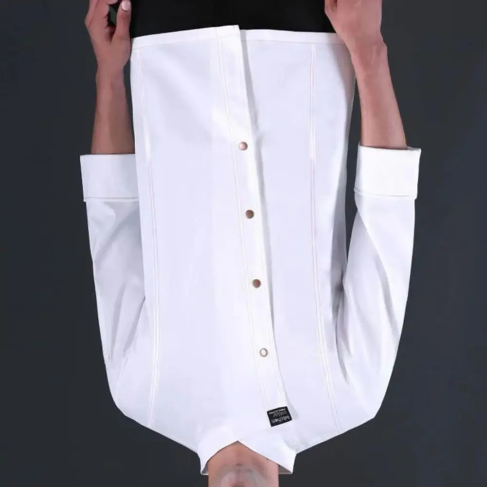 

Унисекс униформа шеф-повара с карманами на руку и короткими рукавами, однобортная одежда шеф-повара, одежда для пекарни, кулинария, кухонная куртка шеф-повара, одежда