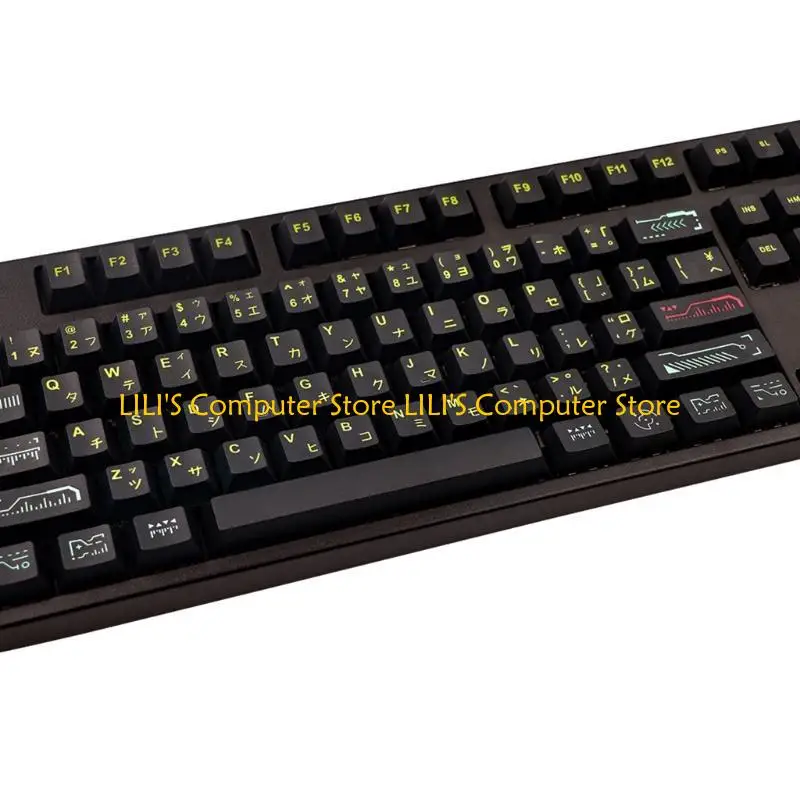 

A52B PBT PRBT Profile Profile Keycap 128 Ключи Клавицы Сублимация Клавма