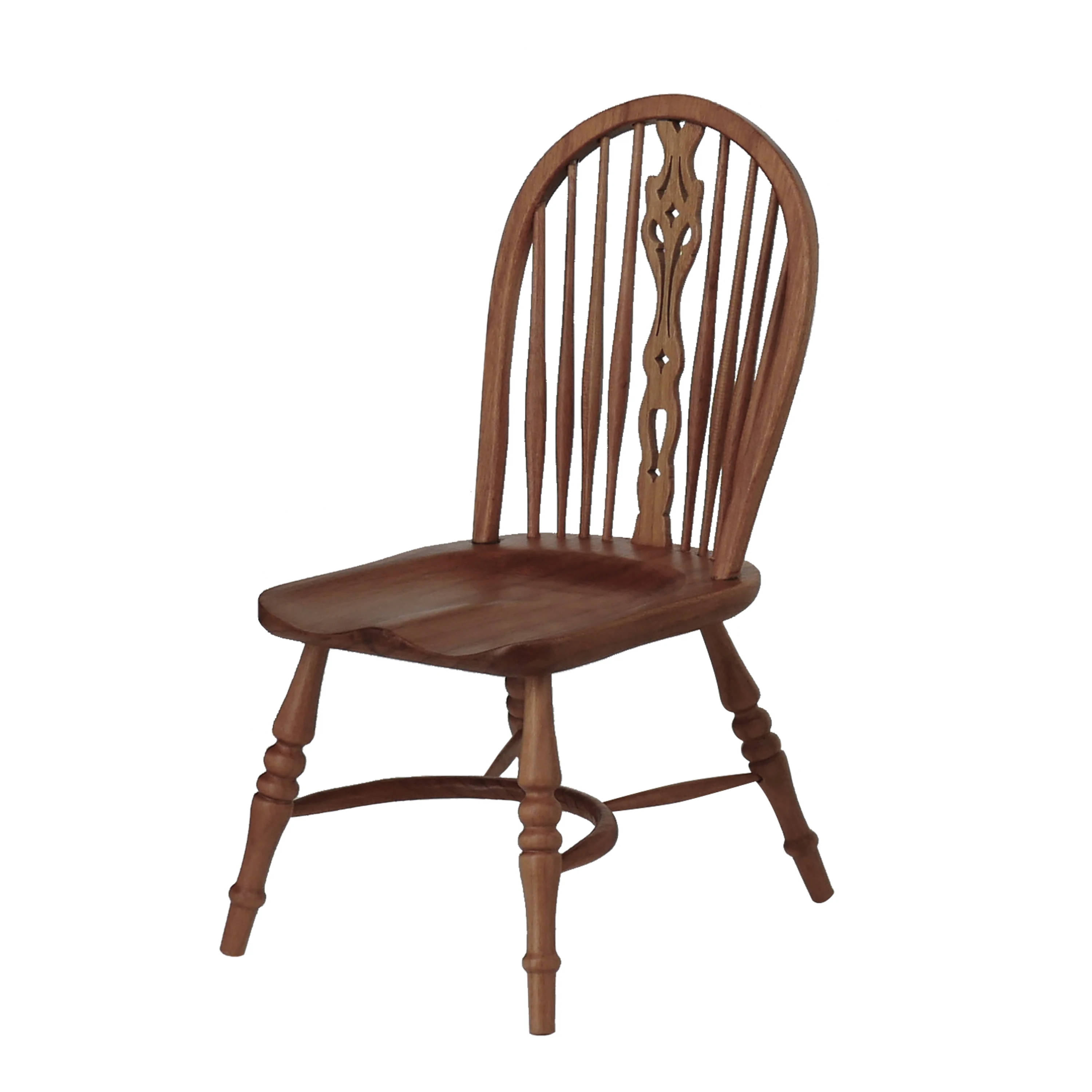 Accesorios para sala de estudio para casa de muñecas, Mini muebles Vintage, sillas/sillones/escritorios y sillas Windsor, 1/6