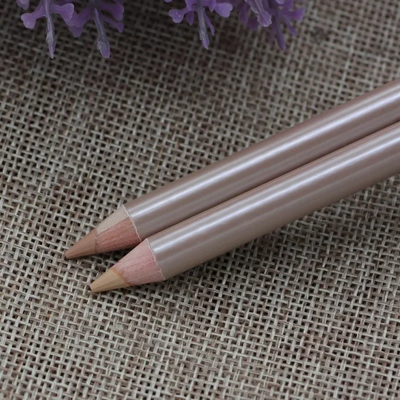 Face Dark Circle Concealer Pen Cover Up Fine Lines Wooden Handle Soft Cream Waterproof Face Contour Pen Face Makeup Cosmetics