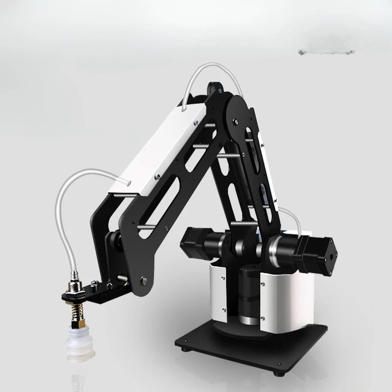 Desktop small, industrial three-axis robot arm teaching device, robot open source control online