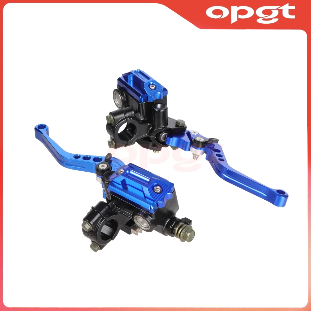 

OPGT Motorcycle Handlebar Master Cylinder Levers Handle Hydraulic Brake Pump Clutch CNC Aluminum