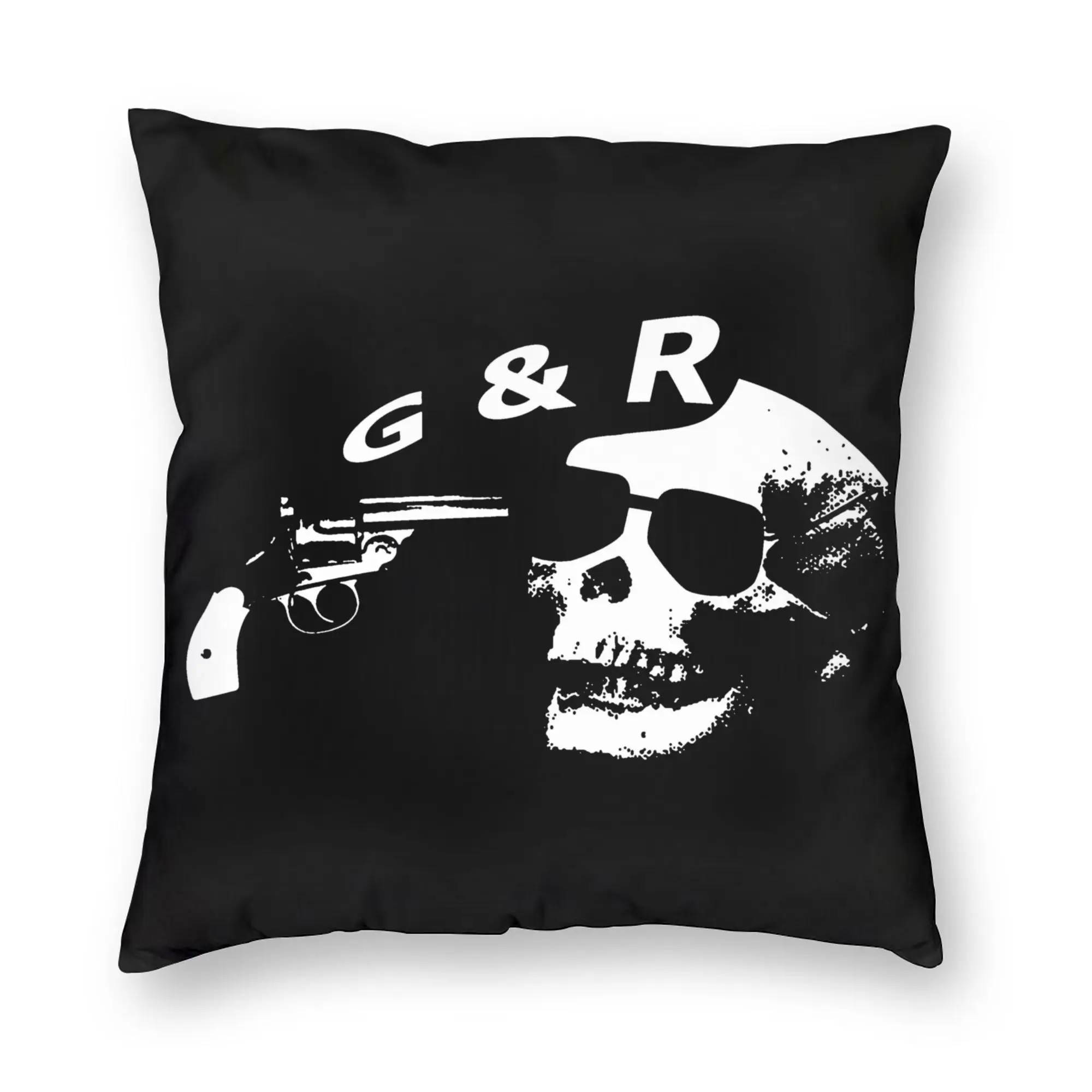 Rock Music Band G-Guns N Roses Pillowcase Printing Polyester Cushion Cover Decoration  Pillow Case Cover Home Square 18''