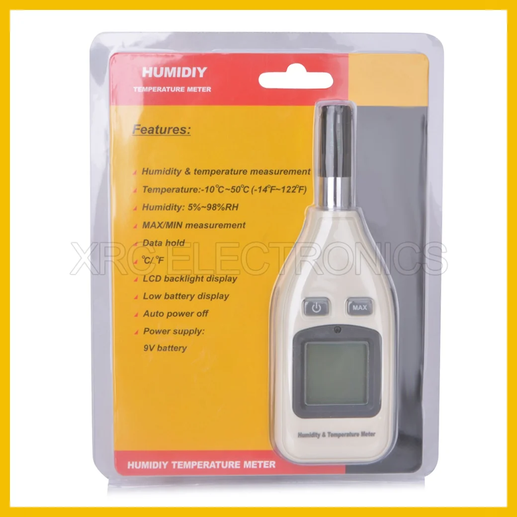 RZ Humidity Hygrometer Temperature Sensor Humidity Meter Thermometer Gauge