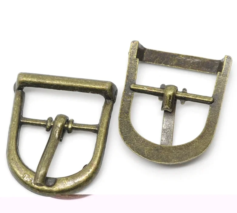 150Pcs Bronze Tone Shoes Garment Metal Buckles Accessory Crafts Bag Parts & Accessories 22x19mm(7/8