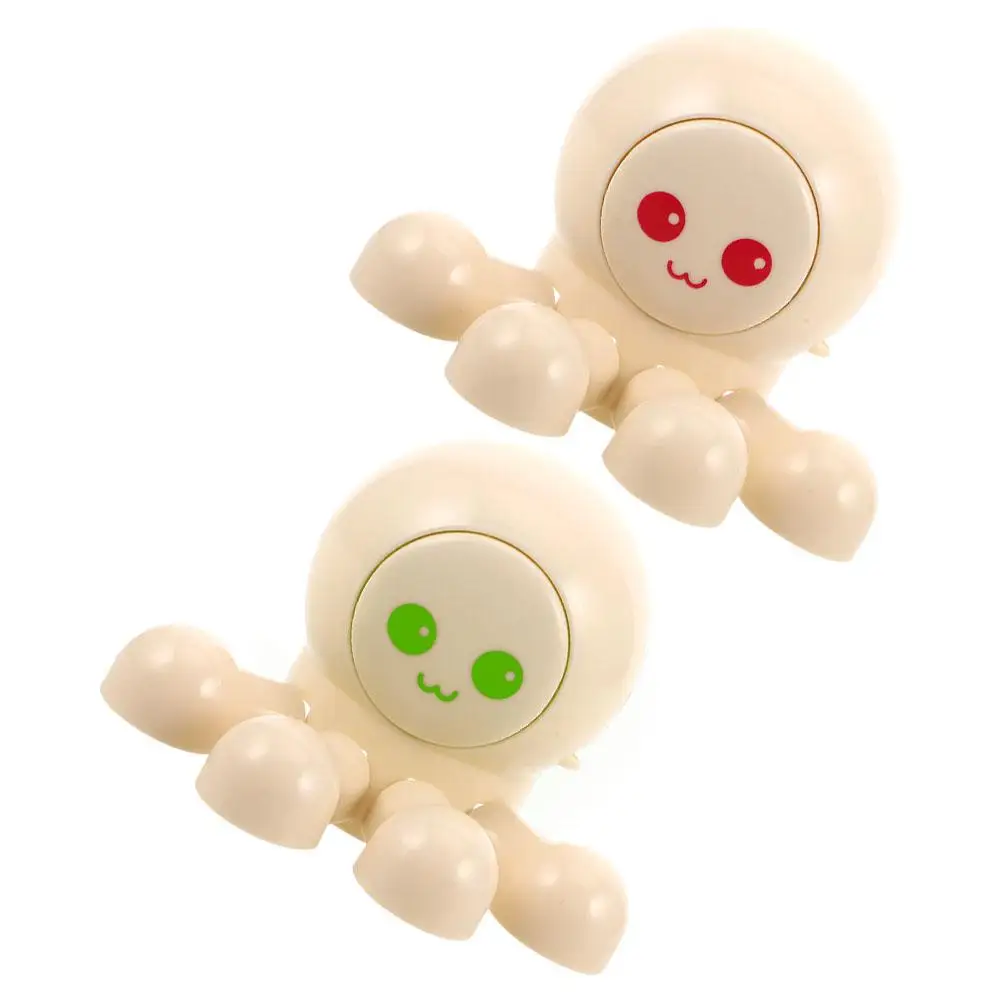 

2Pcs Toothbrush Holder Octopus Suction Cup Wall Mounted Bathroom Organizer RV Shower Children Cartoon Style Storage Solution