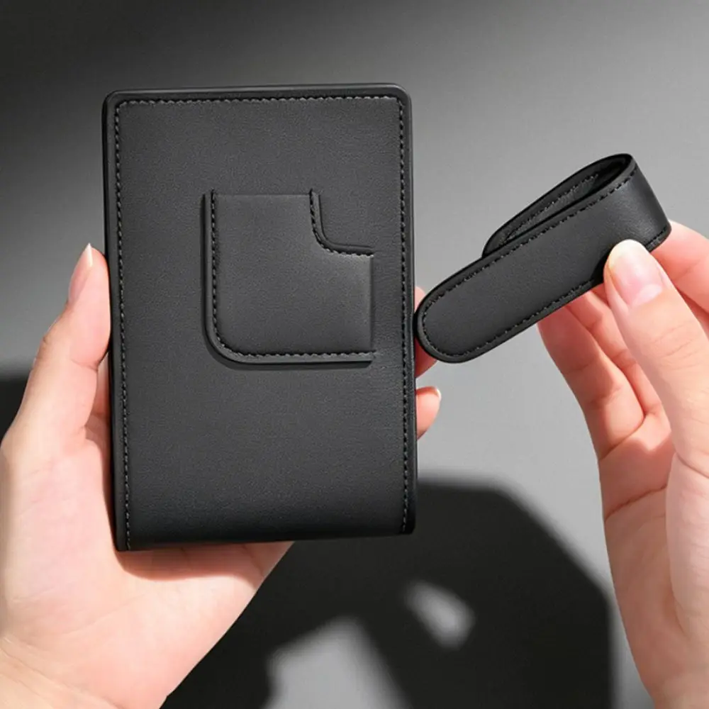 Slim Design Multi-slot Card Holder Lightweight Solid Material Card & Coin Organizer Neat Appearance Great Serviceability