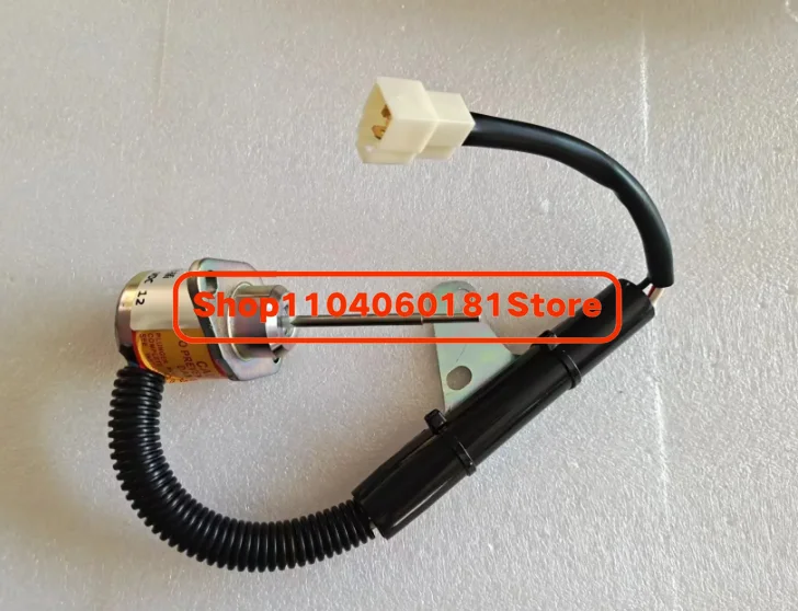 

12 В для Kubota D722 D782 D902 Запорный электромагнитный клапан 1G820-60022 1G820-60012 1G820-60020