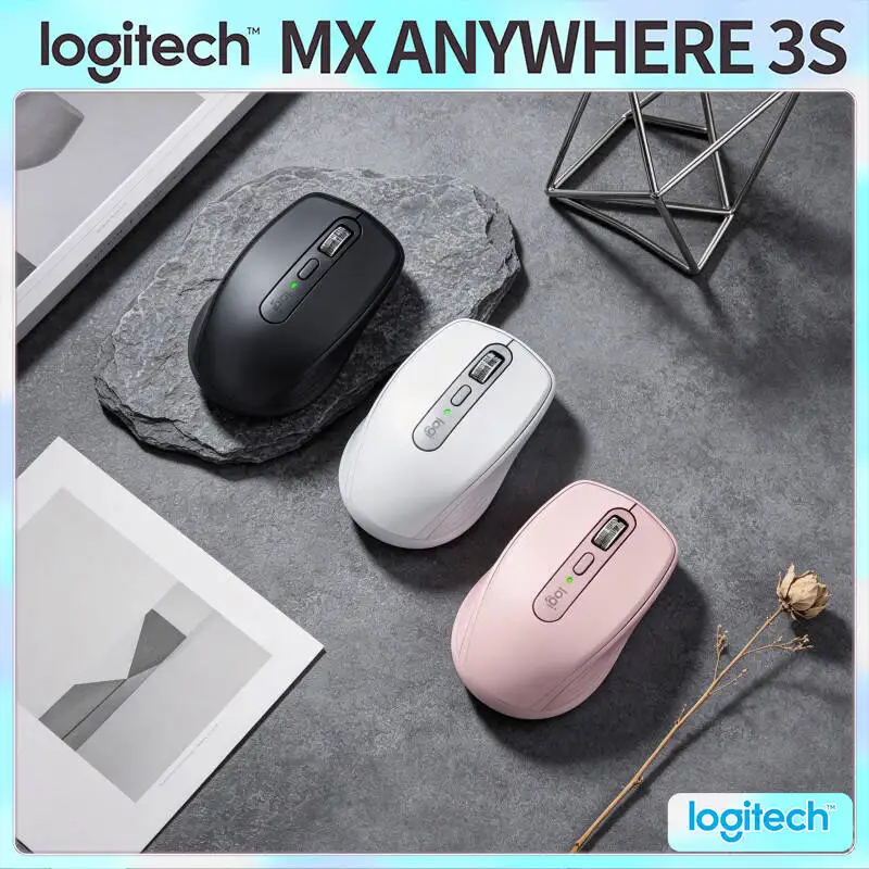 

Wireless MX Anywhere 3S - Darkfield 8K DPI, 70-Day Battery, Hyper-Scroll, Great for Mobile Snack Shop & Community Event