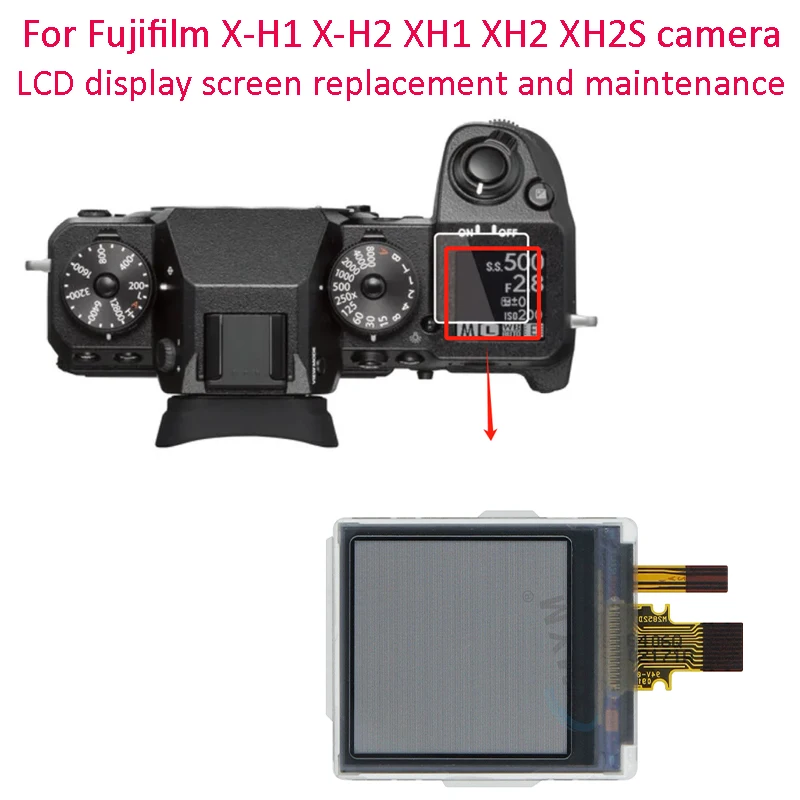  For Fujifilm X-H1 X-H2 XH1 XH2 XH2S camera LCD display screen replacement and maintenance