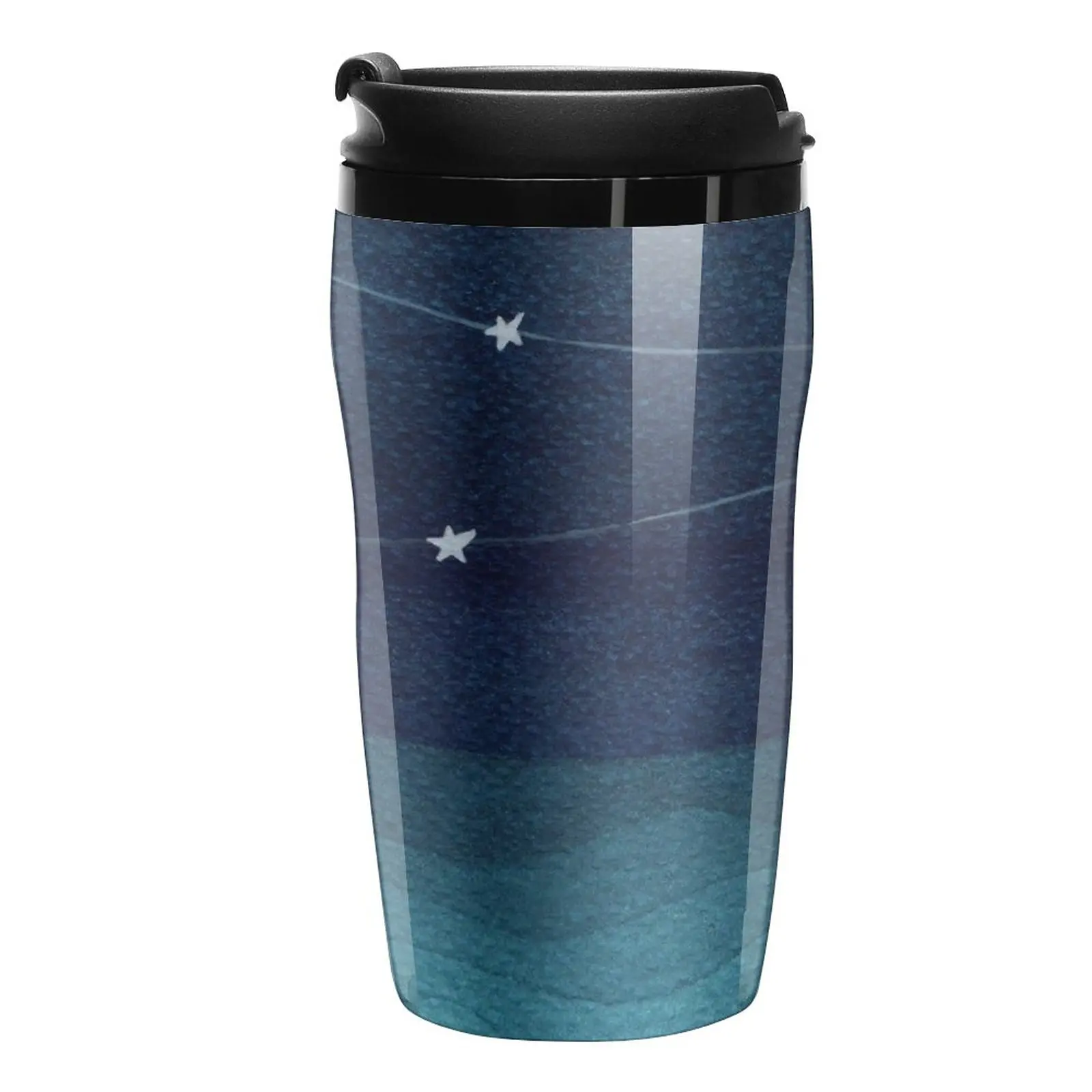 

New Garland of stars, teal ocean Travel Coffee Mug Vintage Cup Espresso Coffee Cup Cute And Different Cups Luxury Coffee Cup Set