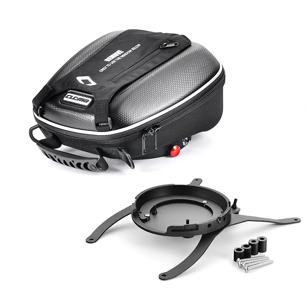 For BMW F650GS F700GS F800GS F700 F800 GS Adventure 2008-2017 Motorcycle Tank Bag Luggage Waterproof Backpack Quick Lock Flange