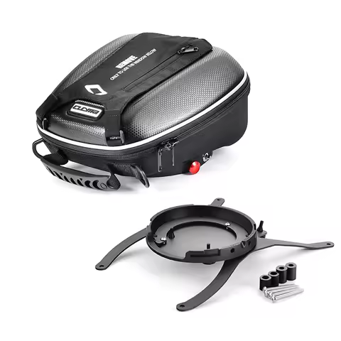 For BMW F650GS F700GS F800GS F700 F800 GS Adventure 2008-2017 Motorcycle Tank Bag Luggage Waterproof Backpack Quick Lock Flange