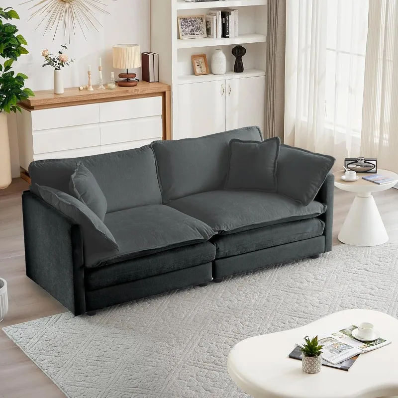 Luxury Loveseat Sofa Couch, 76