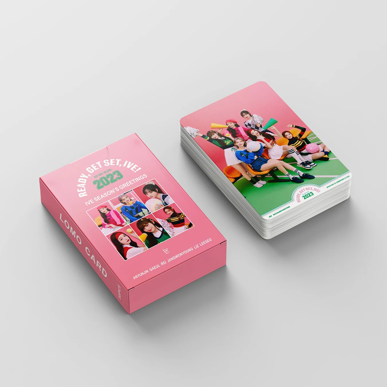 Imagem -04 - Cartões Lomo Kpop Paraphotocards Jang Wonyoung Yujin Cartão Lomo Photo Print Cartões Postais de Coleção 55 Pcs por Conjunto Fãs