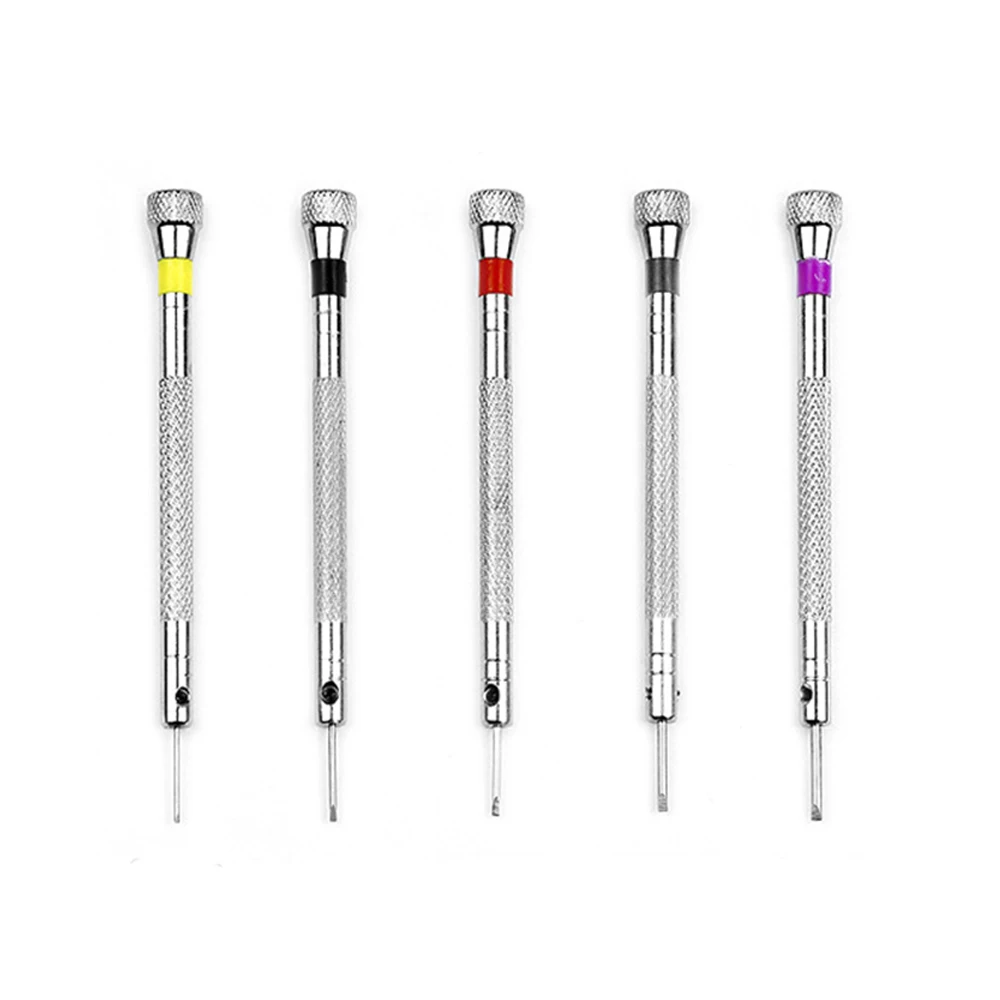 1PCS 0.8-1.6MM Steel Screwdriver For Watch Repairing Portable Watch Tools Band Removal With Mini Link Pins Watchmaker Tools Kits