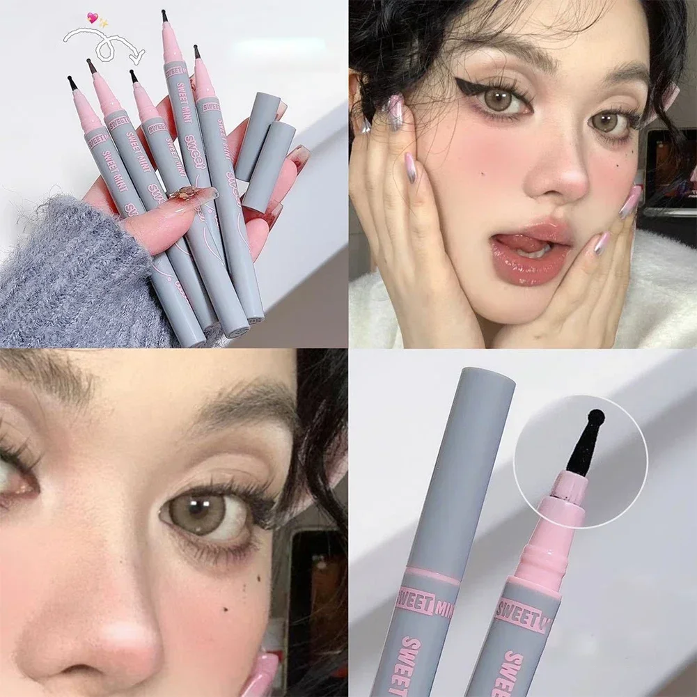 Face Fake Tear Mole Pen Natural Lifelike Freckle Pencil Eyeliner Waterproof Dot Spot Pen Lasting Face Concealer Makeup Cosmetic