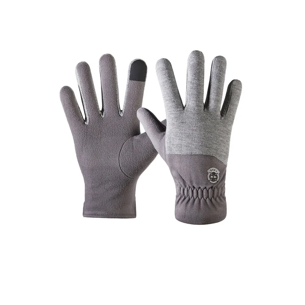 

Fashion Warm Snowboard Gloves Full Fingers Thickening Velvet Gloves Touch Screen Gloves Outdoor