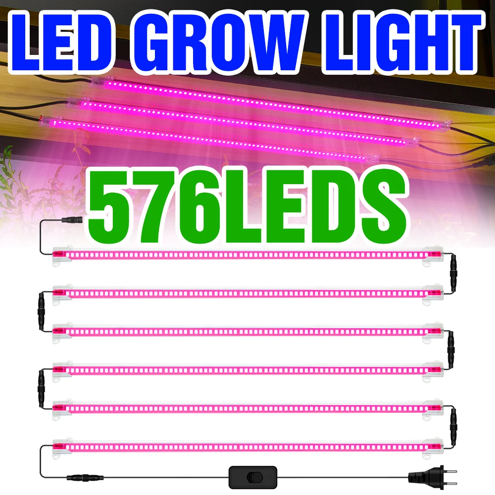 LED Grow Light 220V Phyto Lamp Full Spectrum Hydroponics Plants Lampada LED UK/EU/AU Plug Phytolamps For Flower Seedling Cultivo