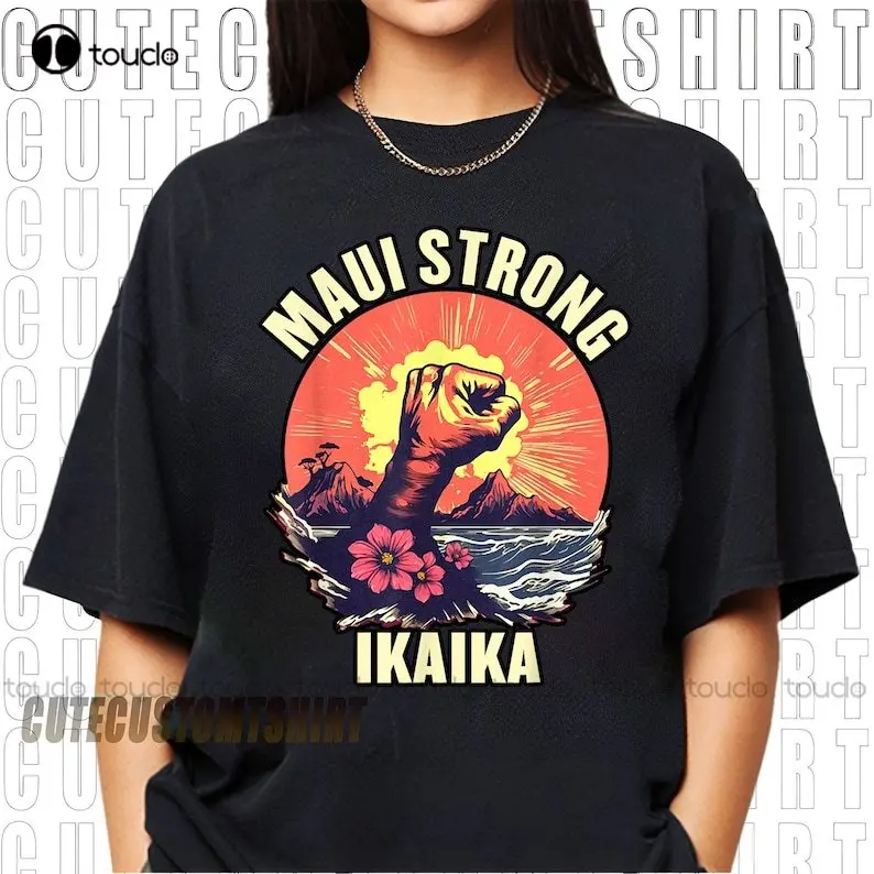 Maui Strong Shirt, Pray For Maui T-Shirt, Maui Wildfire Relief Tee, Lahaina Support Maui Sweater, Maui Love&Peace Xs-5Xl