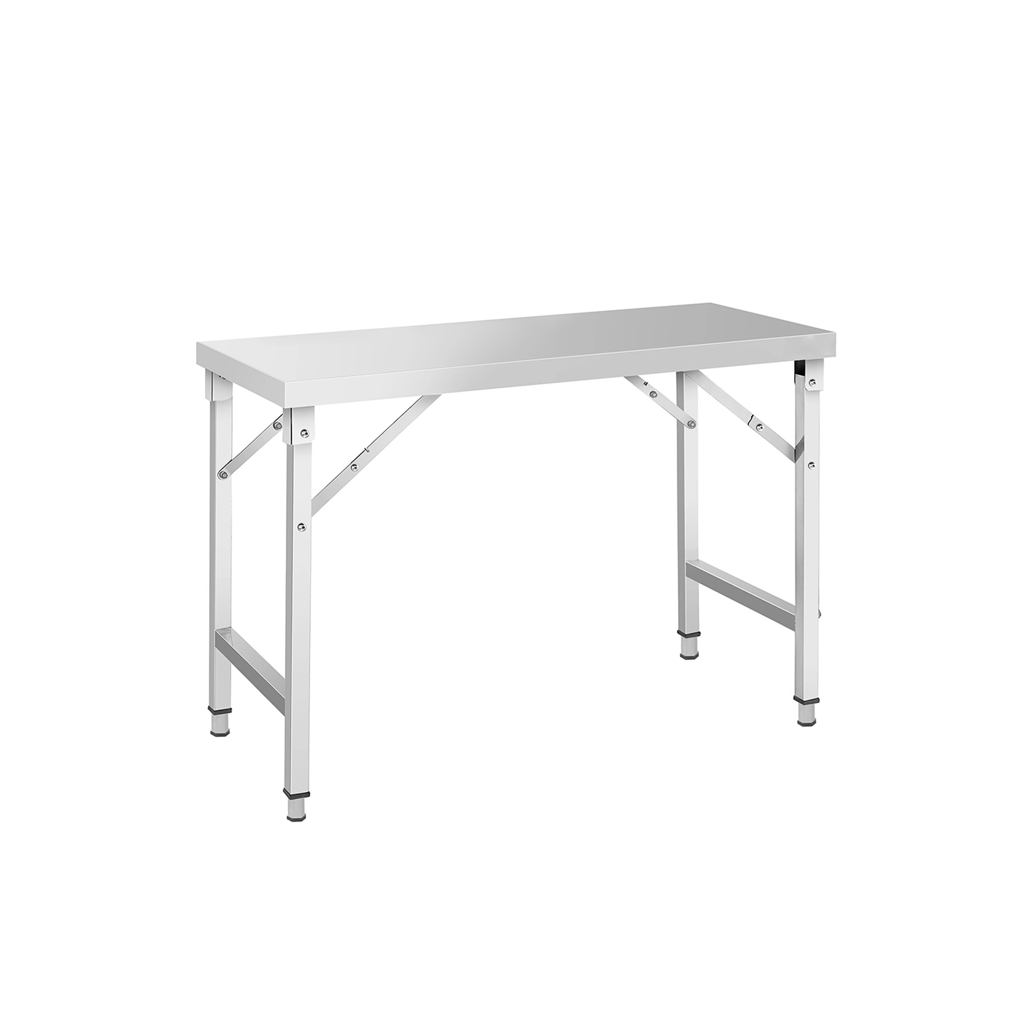 Stainless Steel Folding Table High Quality For Home Use Affordable For Office Use Versatile For Garden Events Sturdy