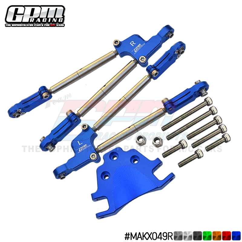 

GPM Aluminum Rear Tie Rods With Stabilizer For ARRMA 1/5 Kraton 8S Outcast