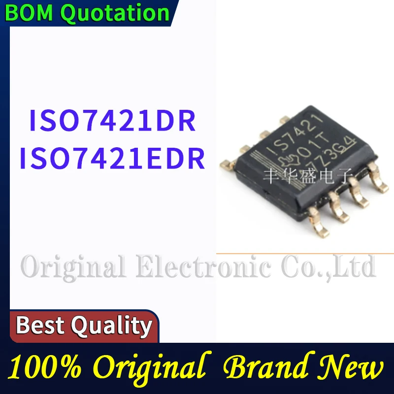 10pcs/lot ISO7421DR ISO7421EDR  plastic casing Original  In stock High quality