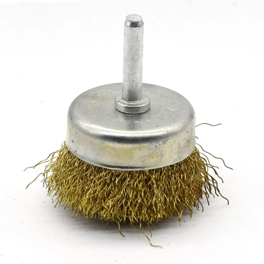 High Quality Wire Brush Set For Rust Paint Removal Metal Surface Grinding Cleaning Drill Attachment Tooling
