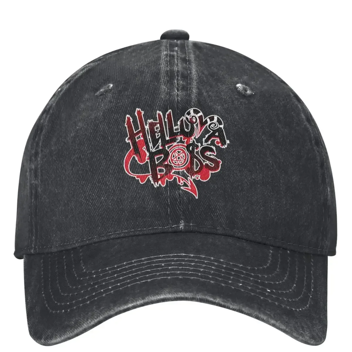 H-Helluvas Boss Logo Trucker Hat para hombres y mujeres Gorras de béisbol Ropa de moda Gorras Snapback ajustables