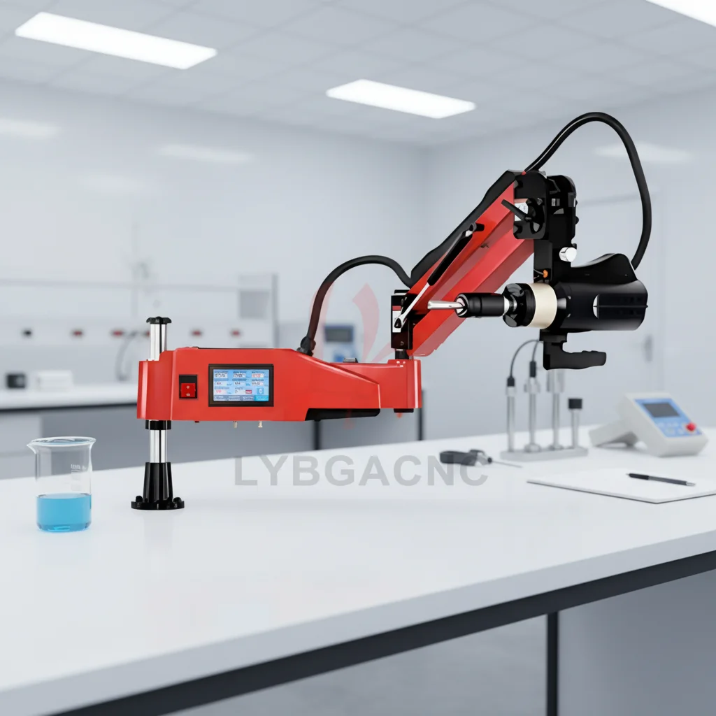 

Электрический нарезной станок LY универсального типа M6-M24-M36, вертикальный, с серводвигателем, резьбонарезной патрон и патроны для инструмента, высокое качество